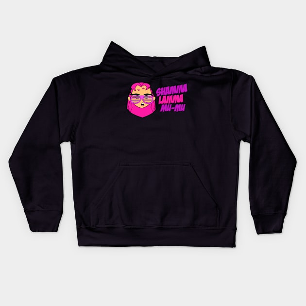 Shamma Lamma Mu-Mu Kids Hoodie by JamesCMarshall